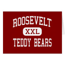 Roosevelt - Teddy Bears - Middle - Port Angeles Card