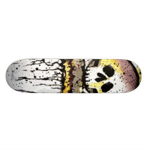 RootedSkullsCrop Skate Board
