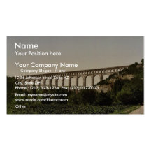 Roquefavour Aqueduct, Marseilles Canal, Orange, Pr Business Card Templates