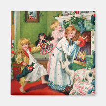 Rosa C. Petherick: Christmas Morning Magnet