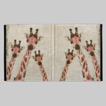 Rosa & Copper Giraffes White Caseable Case caseable cases