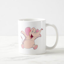 rosa Elefant pink elephant Teehaferl