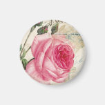 Rose (2) Round Magnet