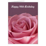 Rose 90th Birthday Card