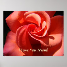 ROSE ART PRINT Mother's Day Gift Christmas MOM
