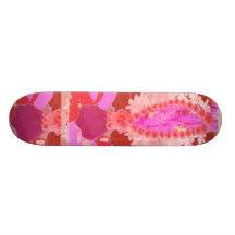 ROSE Bud n PINK Lillies Skate Board Decks