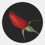 Rose Bud Stickers - Wedding Envelope Seal stickers