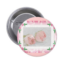 Rose Button...Wedding Favour