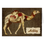 Rose Camel Notecard
