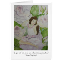 rose fairy card