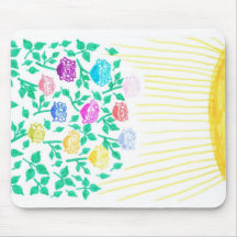 rose meadow mouse mats