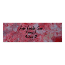 Rose Paper Business Cards