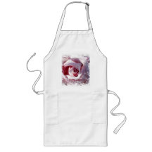 Rose Petals Long Apron