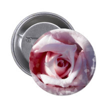 Rose Petals Round Button