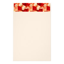 Rose Petals Stationary Custom Stationery