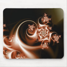 Rose swirl mouse mats