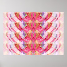 RoseBud Spectrum  - Rose Petal Art Poster