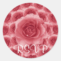 Roses RSVP Sticker