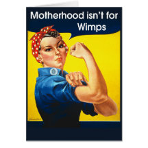 Rosie the Riveter Greeting Card
