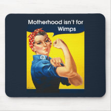 Rosie the Riveter Mousepads