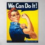 Rosie the Riveter Poster