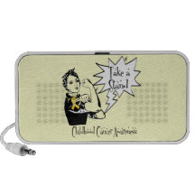 Rosie The Riveter Take a Stand Childhood Cancer Travelling Speaker