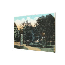 Ross Park Entrance View Canvas Print
