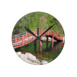 Rotary Garden Bridge Wall Clock