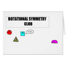 Rotational Symmetry Cards