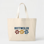ROTTWEILER Dad Paw Print 1 Bag