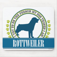 Rottweiler Mouse Pads