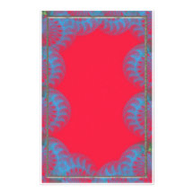 roundclaws red stationery