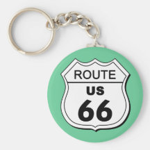 Route 66 Keychain