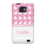 Row duck in pink Custom Samsung Galaxy Cases casemate cases