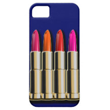 Row of Lipsticks in Different Shades iPhone 5 Case