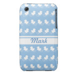 row of white ducks blue iPhone 3G/3GS Case-Mate Case-Mate iPhone 3 Case