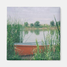 Rowboat Fridge Magnet