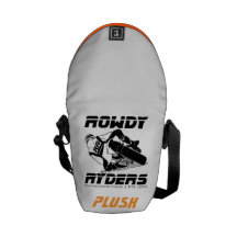Rowdy Personalized Messenger Bag