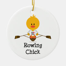 Rowing Chick Ornament