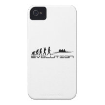 Rowing Rower Water Sport Evolution Art Case-Mate iPhone 4 Case