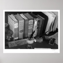 Roy Takeno's Desk 1943 Poster