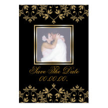 Royal Affordable  Save The Date Photo Cards Business Card