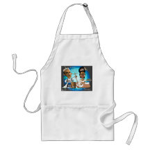 Royal Couple Apron