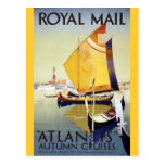 Royal Mail "Atlantis" Autumn Cruises Postcards