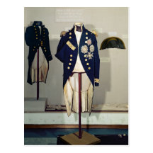 Royal Naval uniform worn Post Card