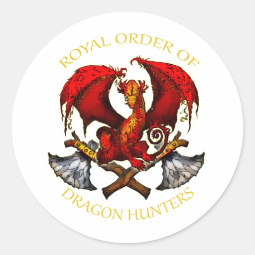 Royal Order of Dragon Hunters Sticker