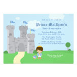 Royal prince charming boys birthday party invite