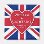 Royal Wedding Magnets for Party Favours