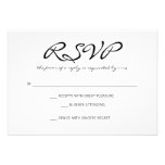 RSVP | Basic II | whitebl Custom Invitations