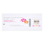 RSVP Boarding Pass Wedding Invite
